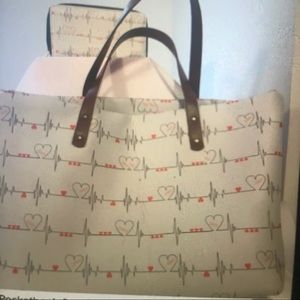 Nurse pocketbook with matching wallet